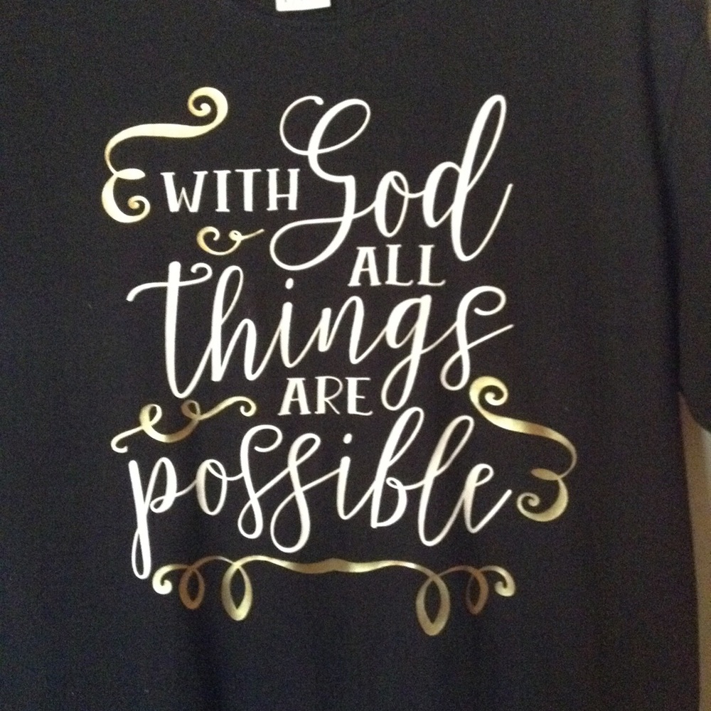 Custom Tee Small. NEW - Picture 2 of 2